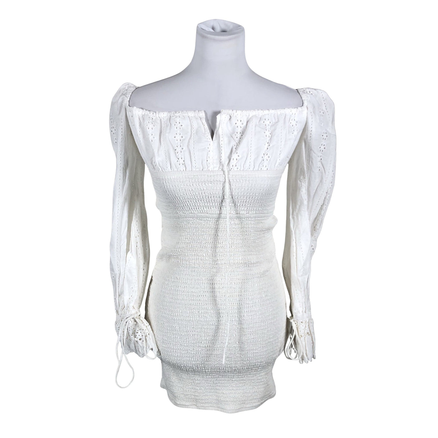 Unisex Adoore - Mitteveniv kleit, suurus 36 - Valge (1)