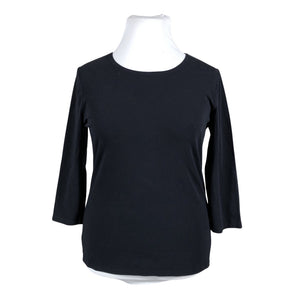 Unisex Ril's - Trikotaažist pluus, suurus 42 - Must (1)