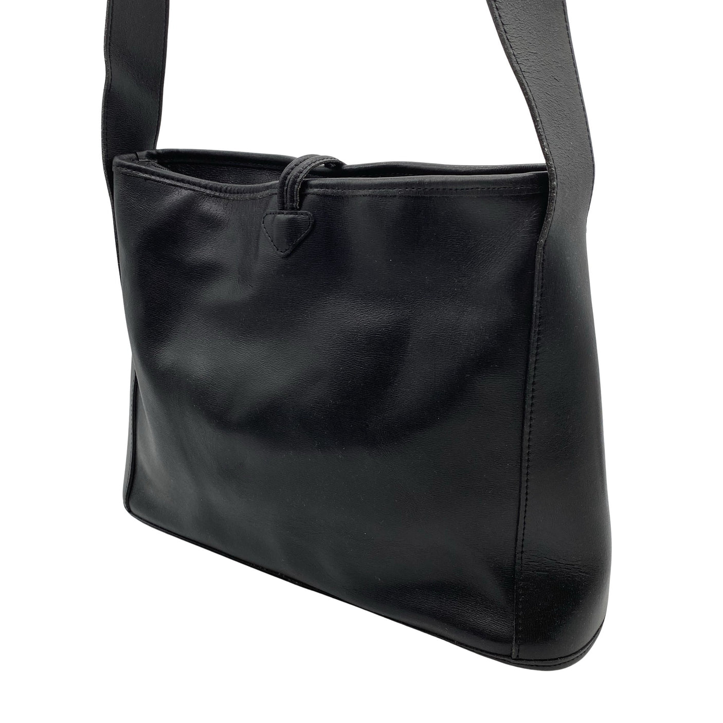 Unisex Longchamp - Õlakott, suurus Midi - Must (2)