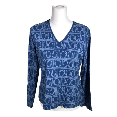 Unisex Nanso - Trikotaažist pluus, suurus 40 - Sinine ()