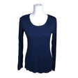 Unisex Nanso - Trikotaažist pluus, suurus 40 - Sinine ()
