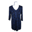 Unisex Nanso - Trikotaažist pluus, suurus 40 - Sinine ()