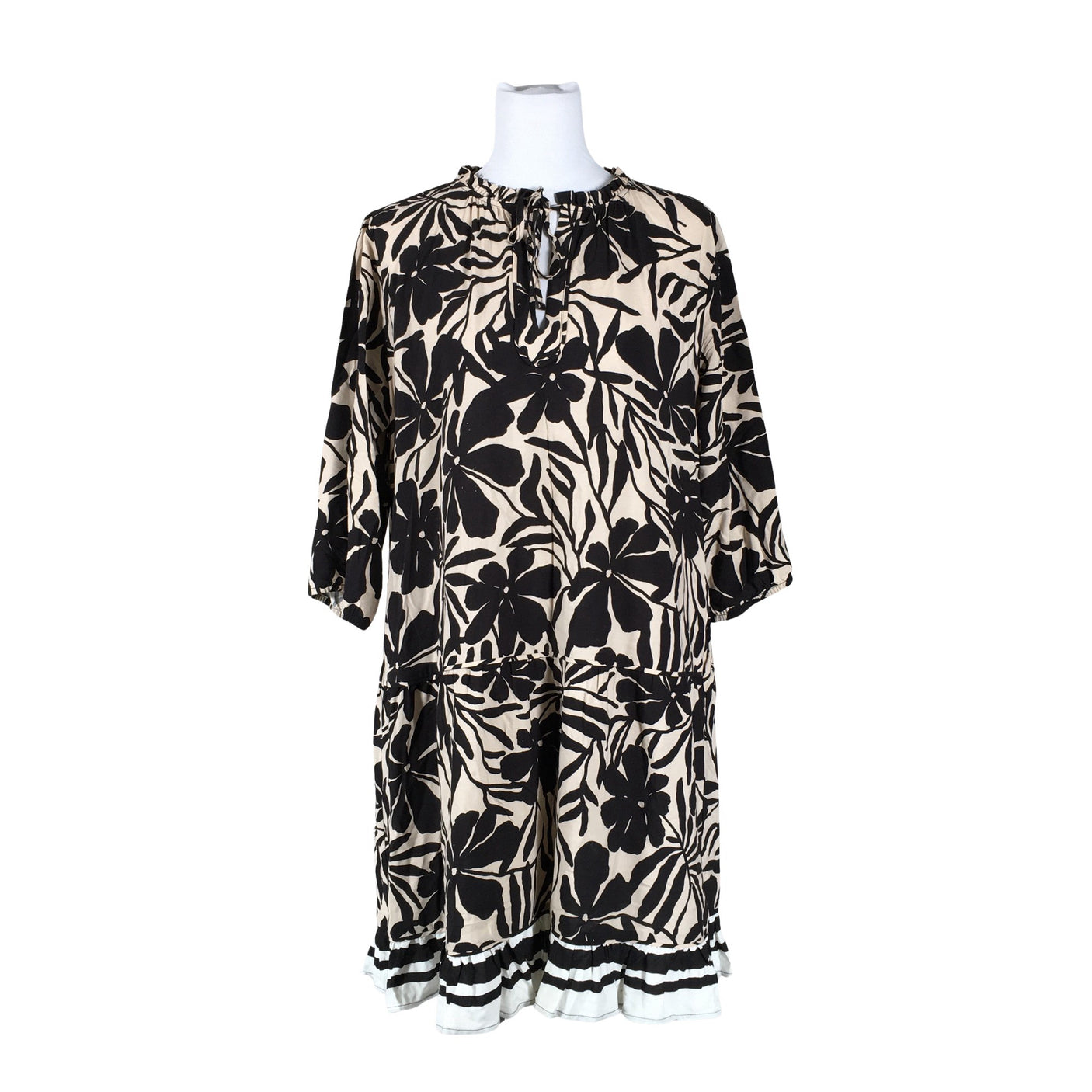 Unisex Milano - Mitteveniv kleit, suurus 40 - Must (1)