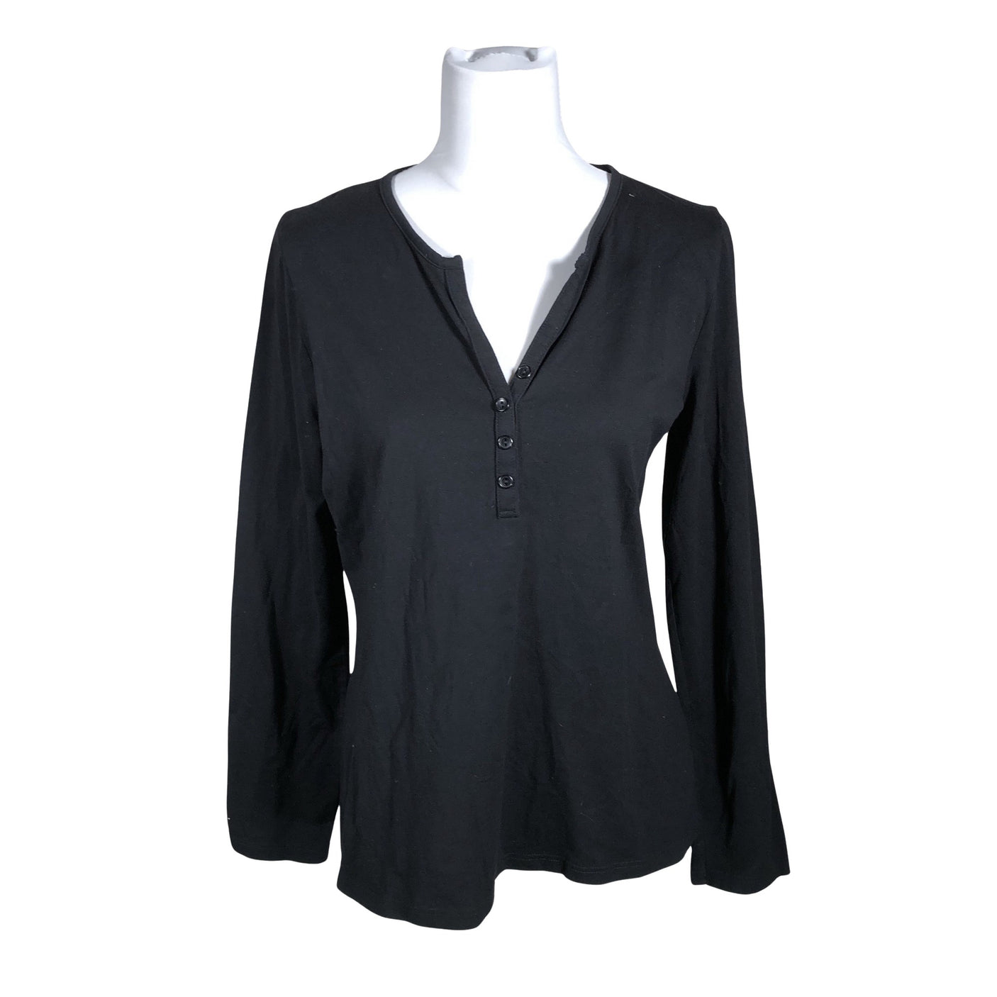 Unisex Nanso - Trikotaažist pluus, suurus 40 - Must (1)