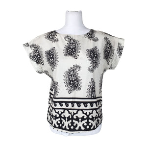Unisex New Collection - Lühikeste käistega pluus, suurus 40 - Valge (1)