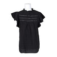 Unisex Apart - Lühikeste käistega pluus, suurus 40 - Must ()