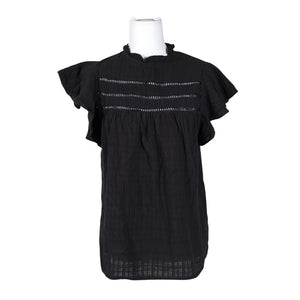 Unisex Apart - Lühikeste käistega pluus, suurus 40 - Must (1)