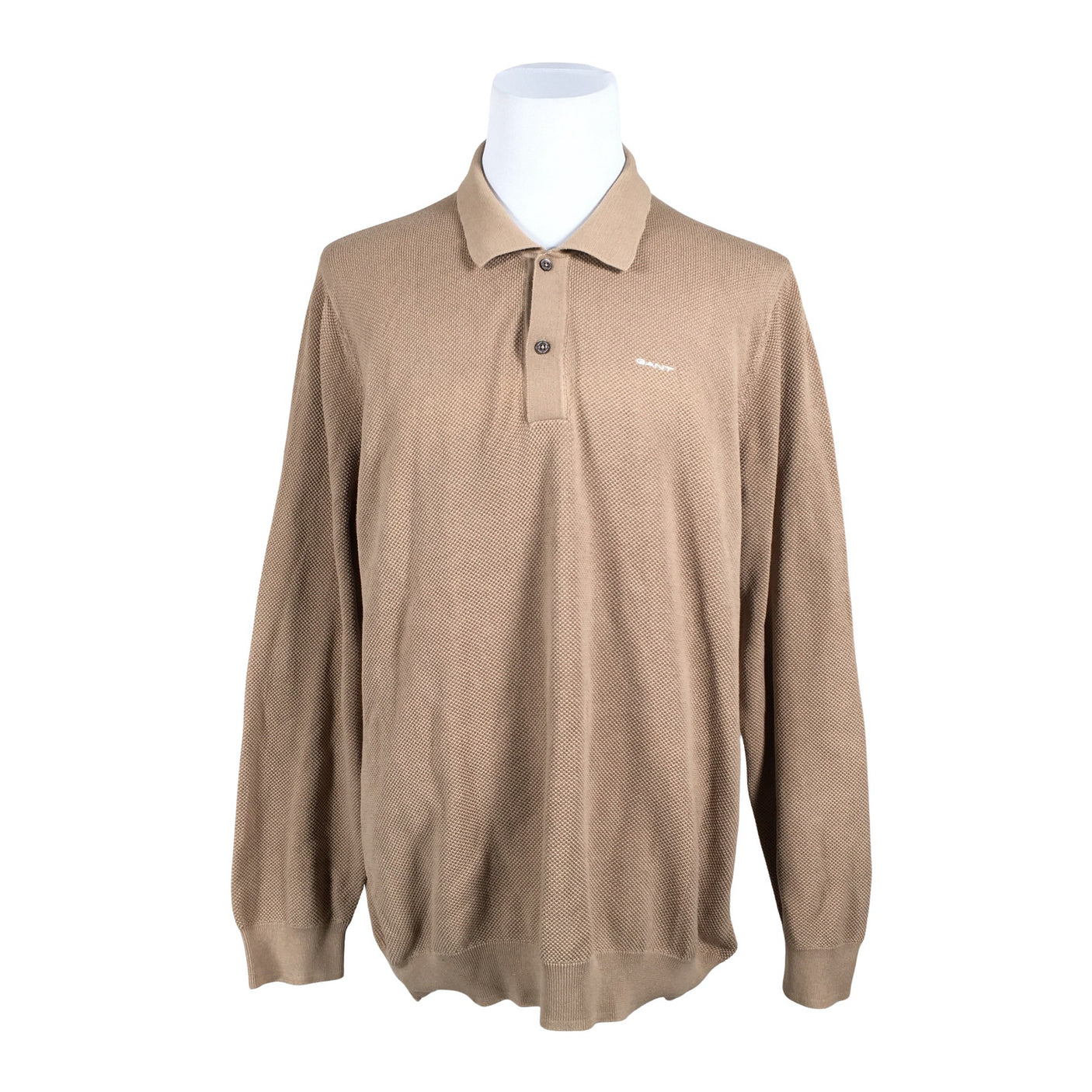 Unisex Gant - Trikotaažist pluus, suurus XXL - Beige (1)