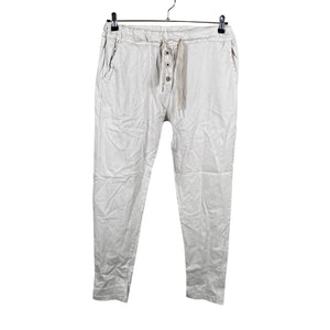 Unisex Perfect Jeans - Mittevenivad püksid, suurus 42 - Beige (1)