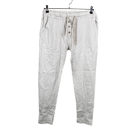 Unisex Perfect Jeans - Mittevenivad püksid, suurus 42 - Beige ()