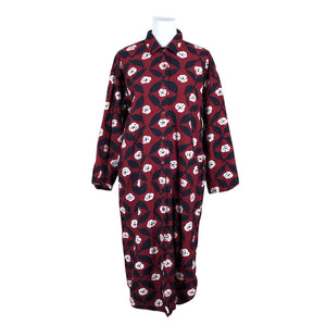 Unisex Uniqlo - Trikotaažist kleit, suurus 40 - Veinipunane (1)