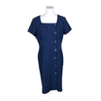 Unisex Cascade - Mitteveniv kleit, suurus 40 - Sinine ()