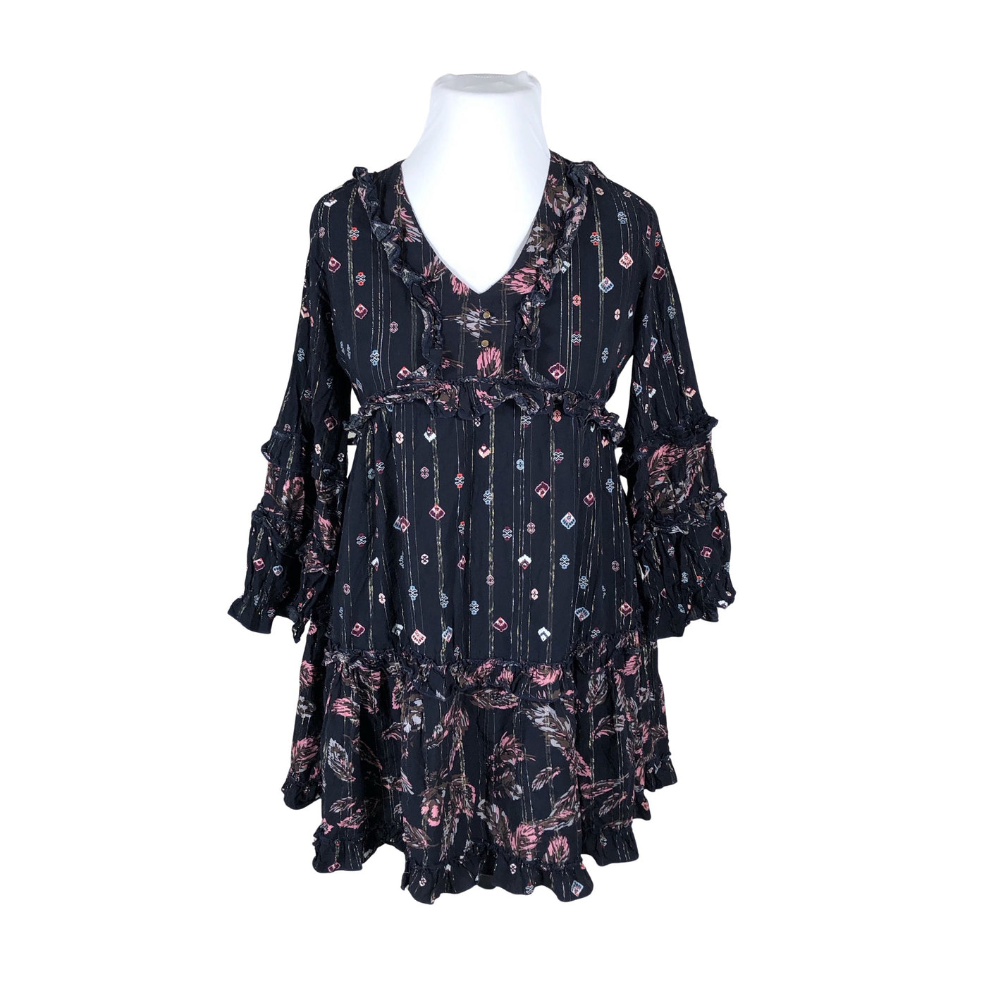 Unisex Last Queen Paris - Mitteveniv tuunika, suurus 42 - Must (1)