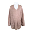 Unisex Bohemiana - Kootud tuunika, suurus 38 - Heleroosa ()