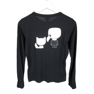 Unisex Karl Lagerfeld - Trikotaažist pluus, suurus 146 - 152 - Must (2)