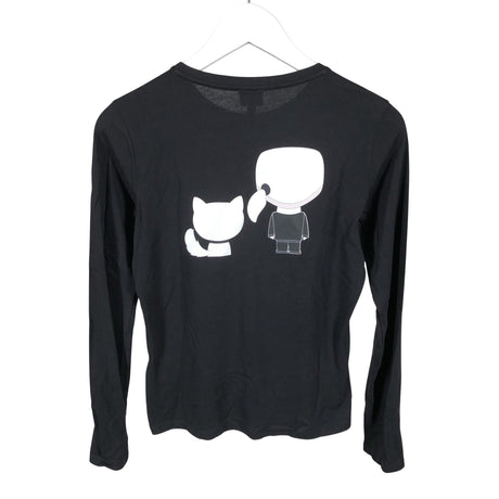 Unisex Karl Lagerfeld - Trikotaažist pluus, suurus 146 - 152 - Must (2)