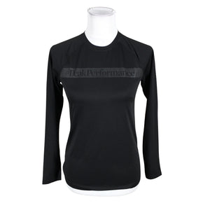 Unisex Peak Performance - Spordisärk, pikad käised, suurus 36 - Must (1)