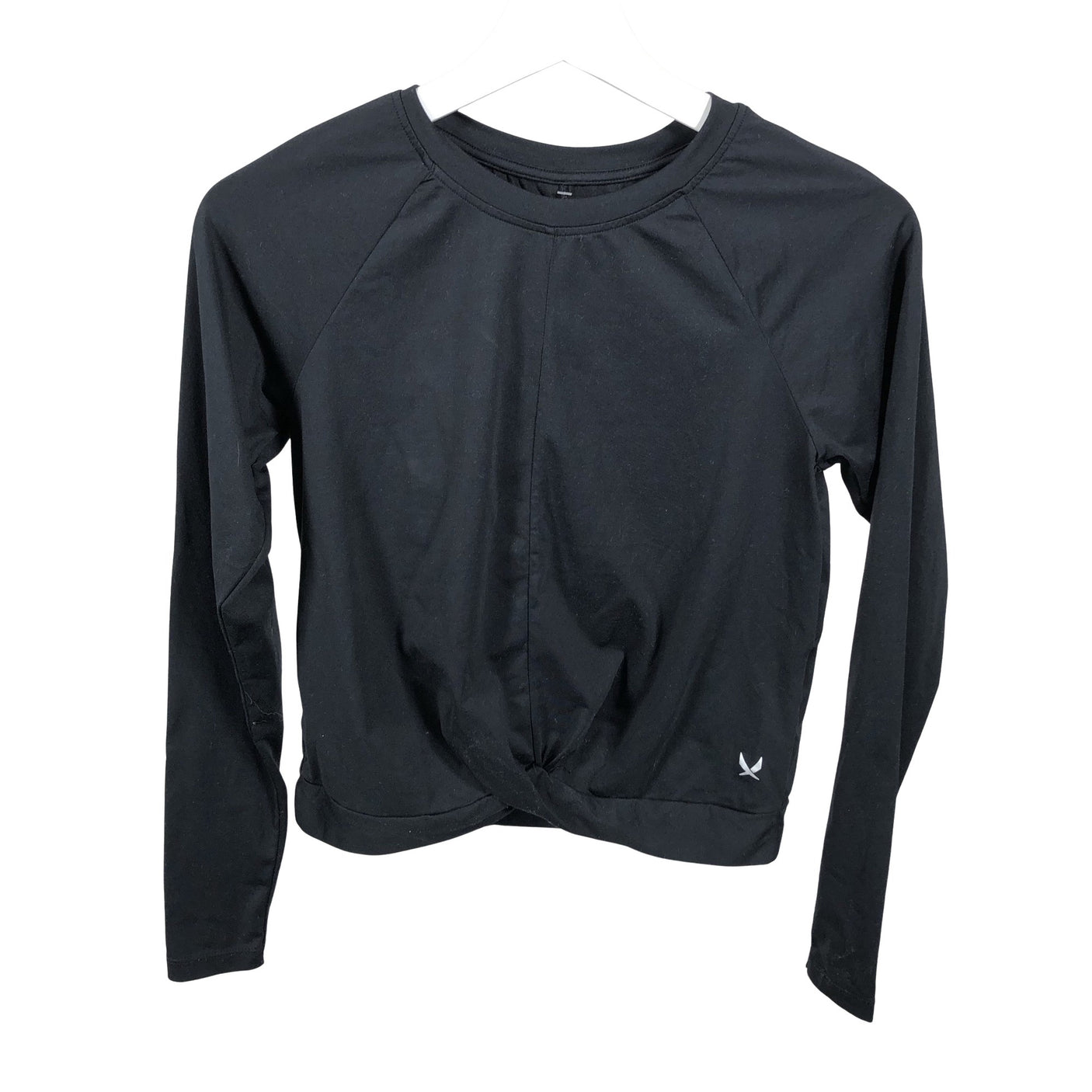 Unisex Soc - Spordisärk, pikad käised, suurus 158 - 164 - Must (1)