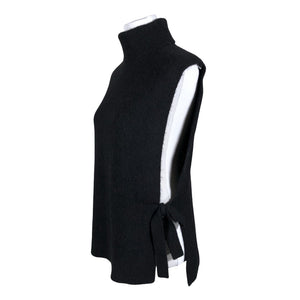 Unisex Bruuns Bazaar - Kootud vest, suurus 34 - Must (2)
