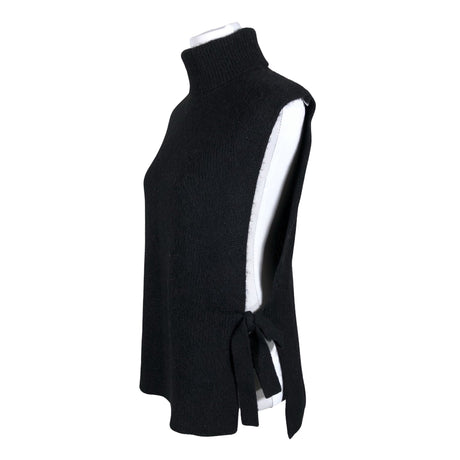 Unisex Bruuns Bazaar - Kootud vest, suurus 34 - Must (2)