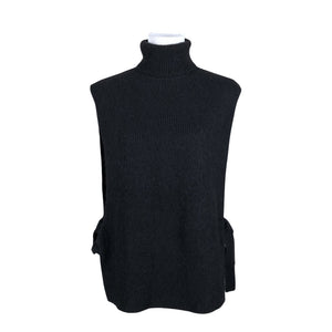 Unisex Bruuns Bazaar - Kootud vest, suurus 34 - Must (1)