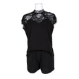 Unisex Neo Noir - Lühike pükskostüüm, suurus 36 - Must ()