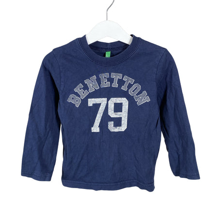Unisex Benetton - Trikotaažist pluus, suurus 98 - 104 - Sinine ()