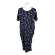 Unisex Nanso - Trikotaažist kleit, suurus 40 - Sinine ()