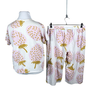 Unisex Marimekko - Trikotaažist püksid, suurus 44 - Valge (2)