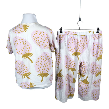 Unisex Marimekko - Trikotaažist püksid, suurus 44 - Valge (2)