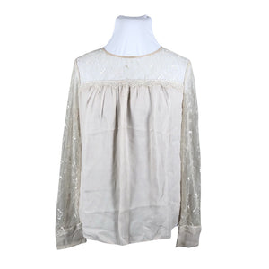 Unisex DAY Birger et Mikkelsen - Lühikeste käistega pluus, suurus 42 - Beige (1)