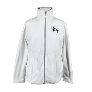 Unisex Esprit - Fliisjakk, suurus 44 - Valge (1)