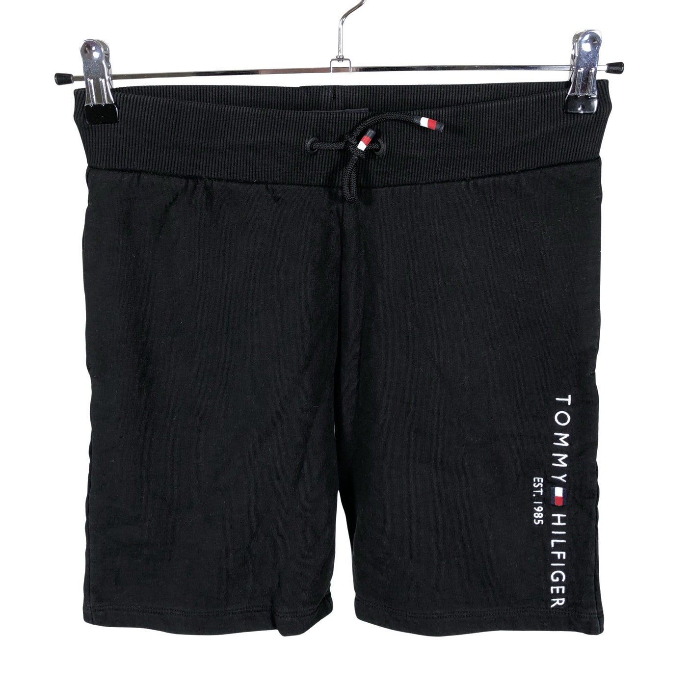 Unisex Tommy Hilfiger - Dressikangast lühikesed püksid, suurus 158 - 164 - Must (1)