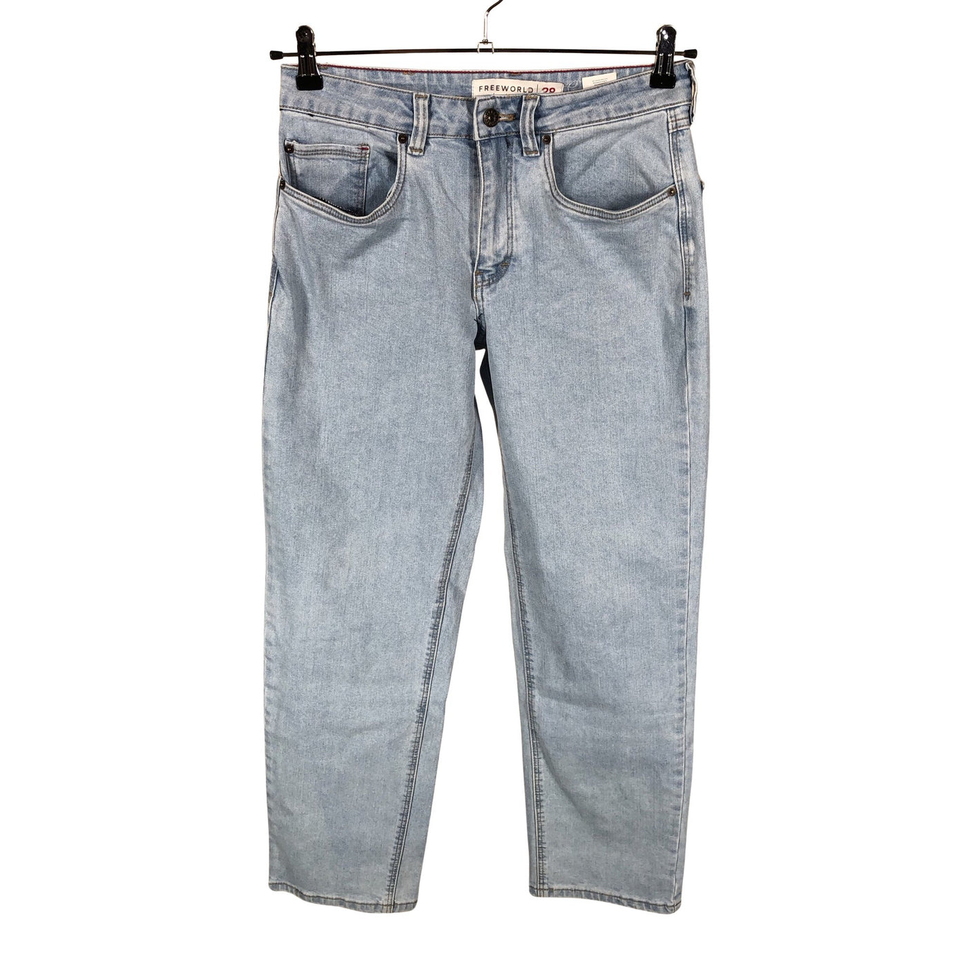 Unisex Free World - Teksad, suurus W28 - Helesinine (1)