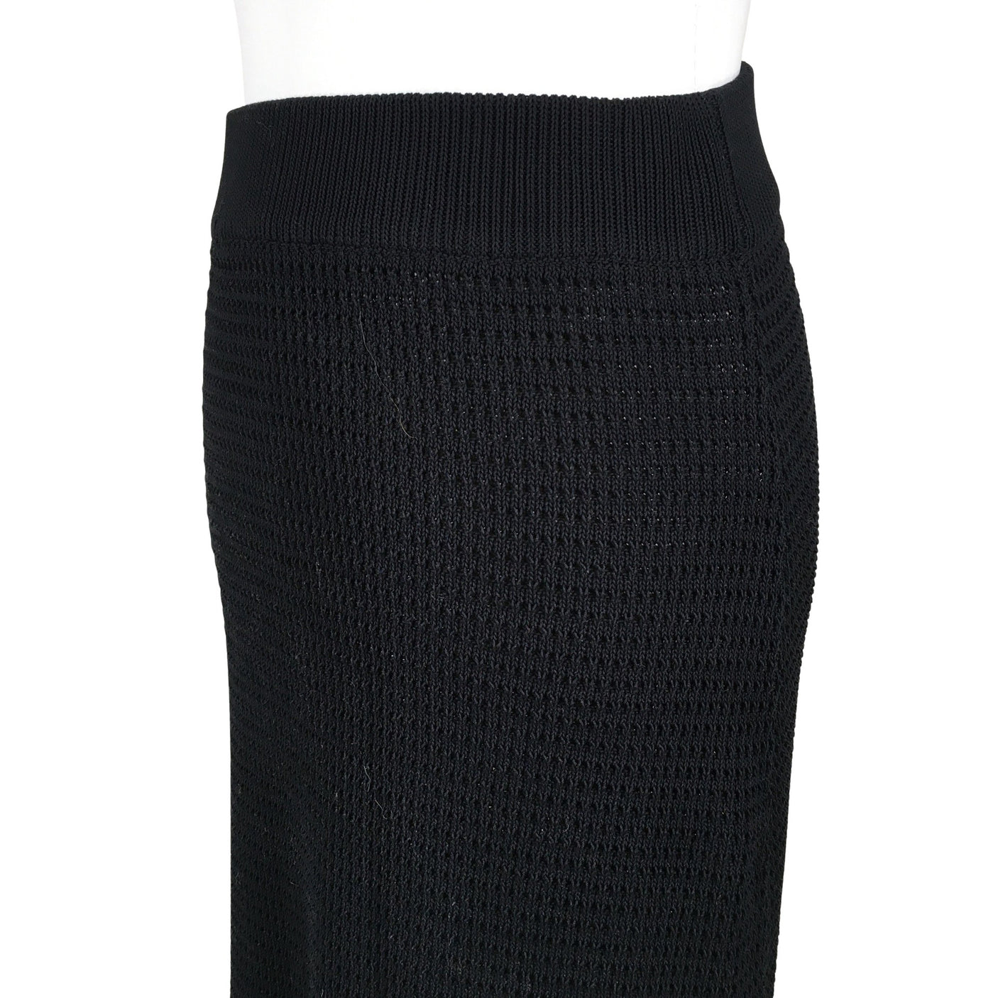 Unisex LouLou - Kootud seelik, suurus 36 - Must (2)