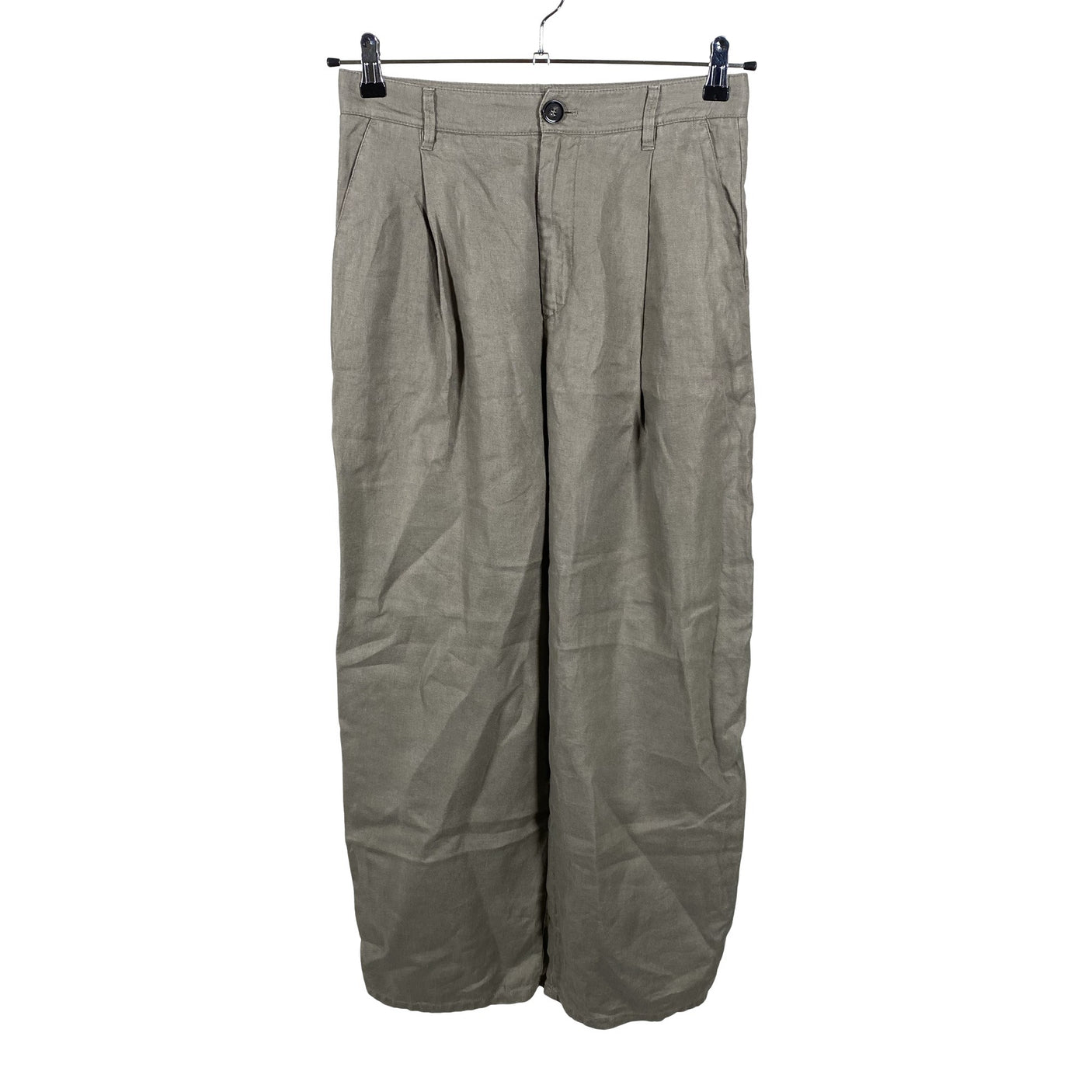 Unisex Massimo Dutti - Mittevenivad püksid, suurus 36 - Hall (1)