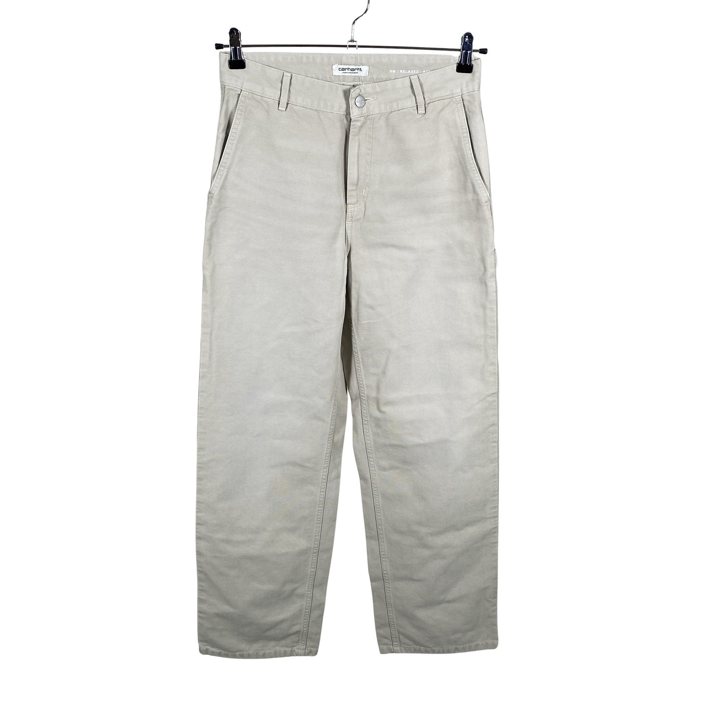 Unisex Carhartt - Mittevenivad püksid, suurus W27 - Hall (1)
