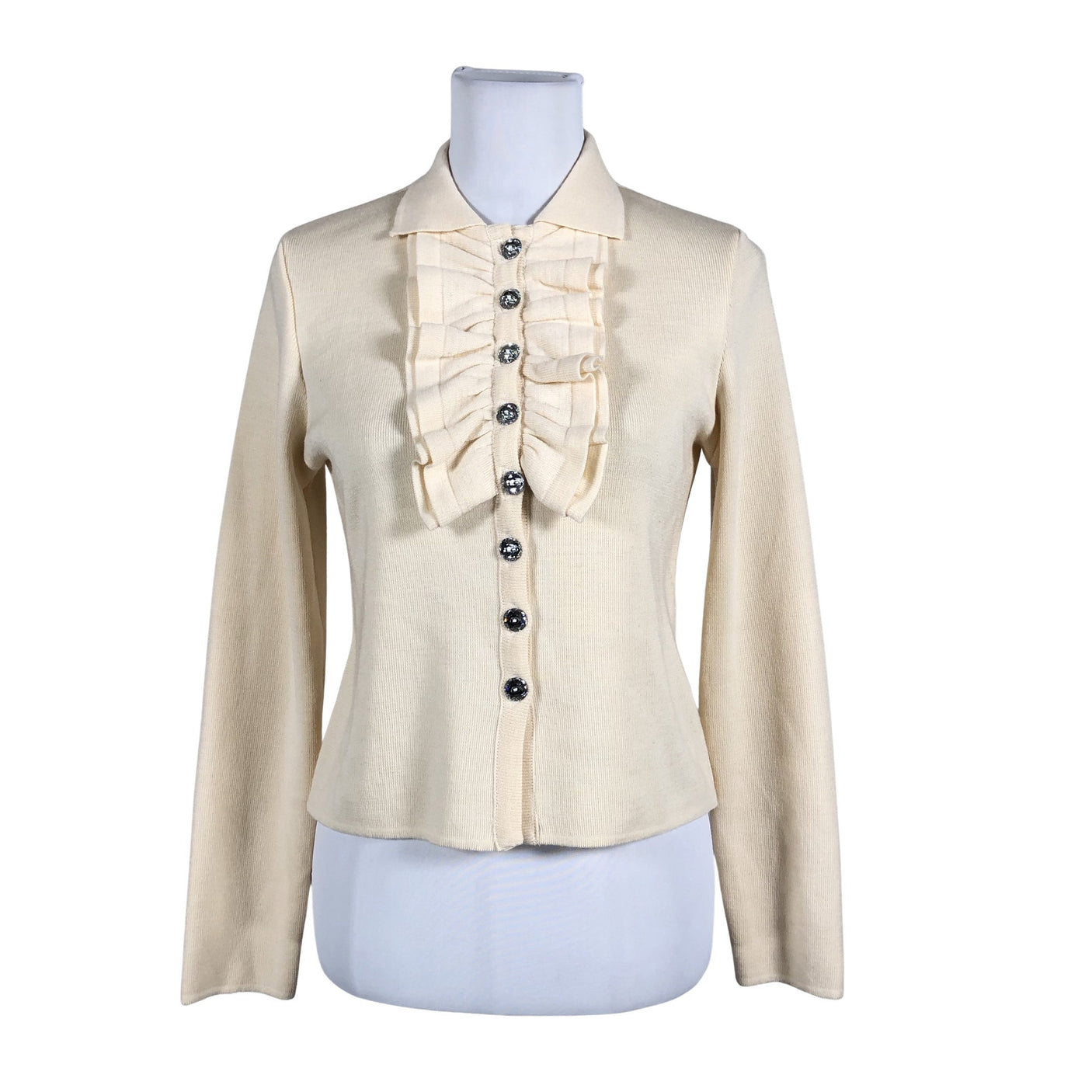 Unisex Muotikuu - Kardigan, suurus 36 - Beige (1)