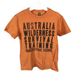 Unisex Benetton - T-särk, suurus 128 - 134 - Oranž ()