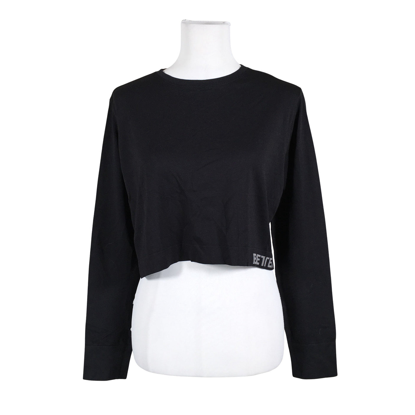 Unisex Better Bodies - Spordisärk, pikad käised, suurus 36 - Must (1)