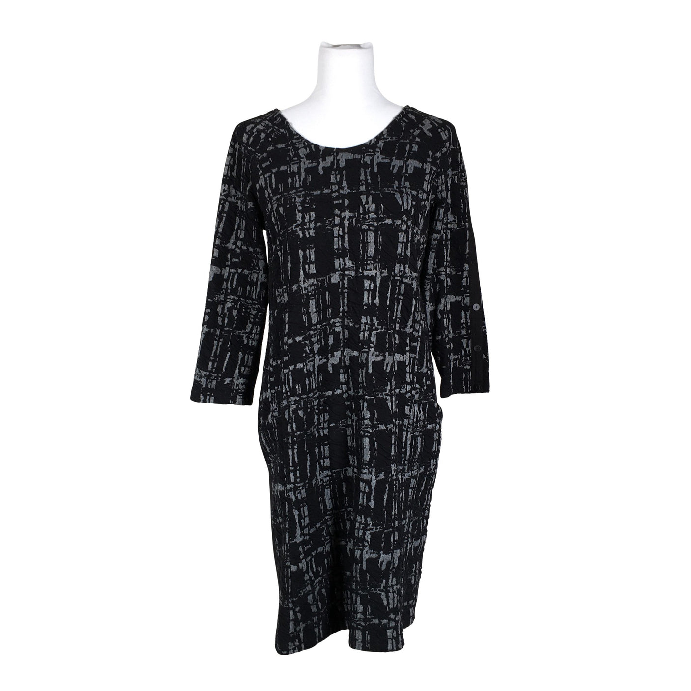 Unisex Lindon - Dressikangast kleit, suurus 36 - Must (1)