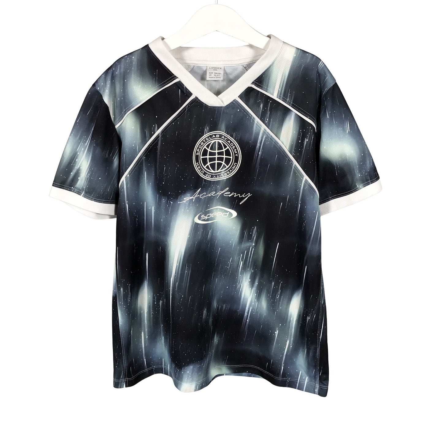 Unisex Lindex - Spordisärk, lühikesed käised, suurus 146 - 152 - Helesinine (1)
