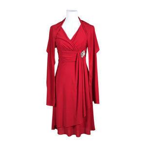 Unisex Fashion New York - Pidulik kleit, suurus 36 - Punane (1)
