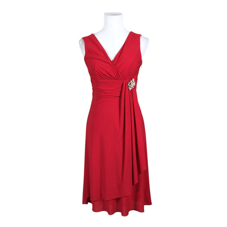 Unisex Fashion New York - Pidulik kleit, suurus 36 - Punane (2)