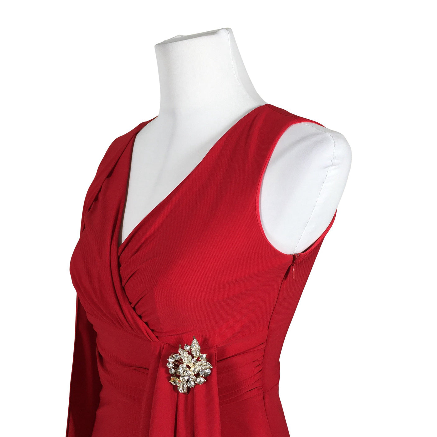 Unisex Fashion New York - Pidulik kleit, suurus 36 - Punane (3)