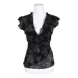 Unisex Mexx - Lühikeste käistega pluus, suurus 40 - Must ()