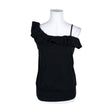 Unisex Silverjungle - Trikotaažist topp, suurus 36 - Must ()