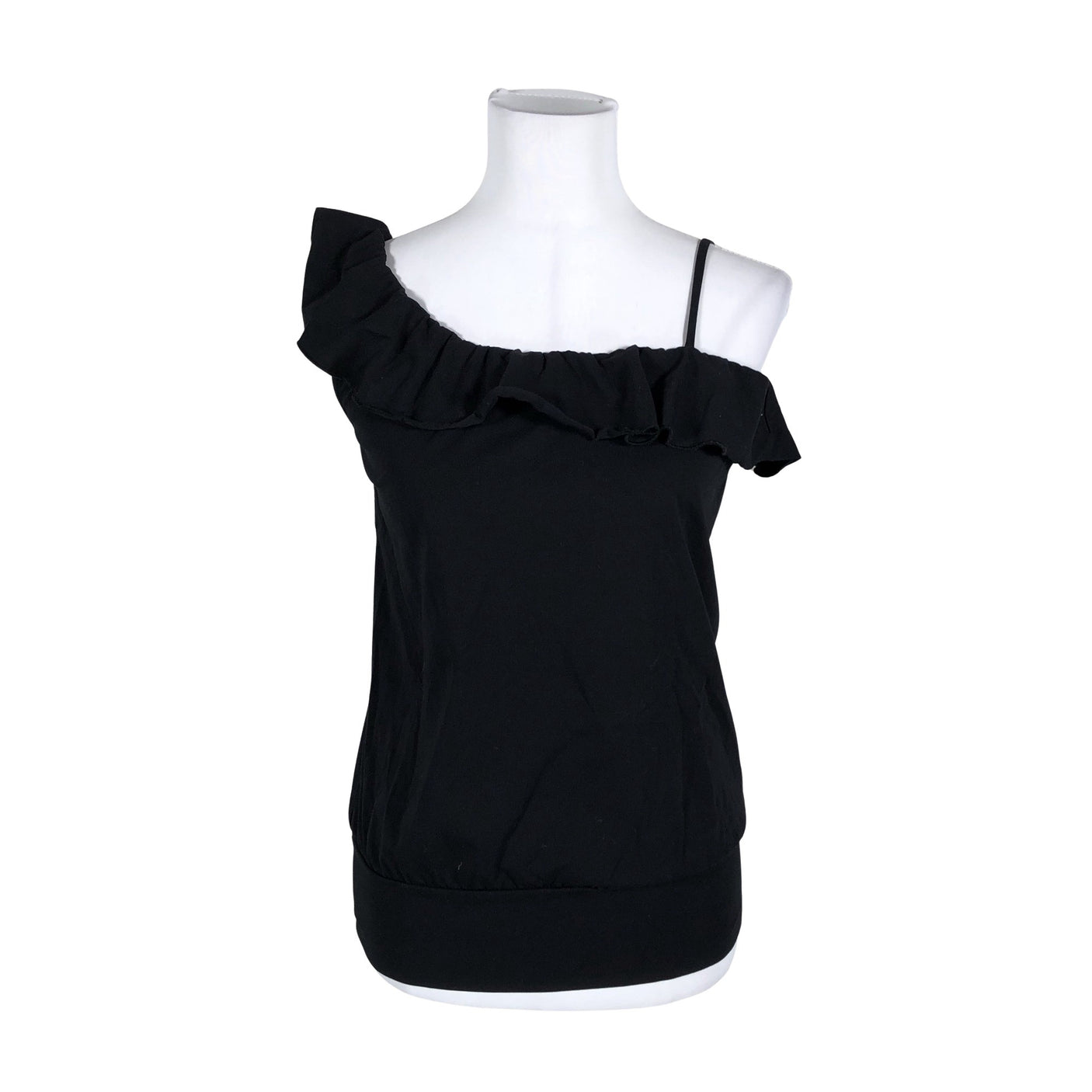 Unisex Silverjungle - Trikotaažist topp, suurus 36 - Must (1)