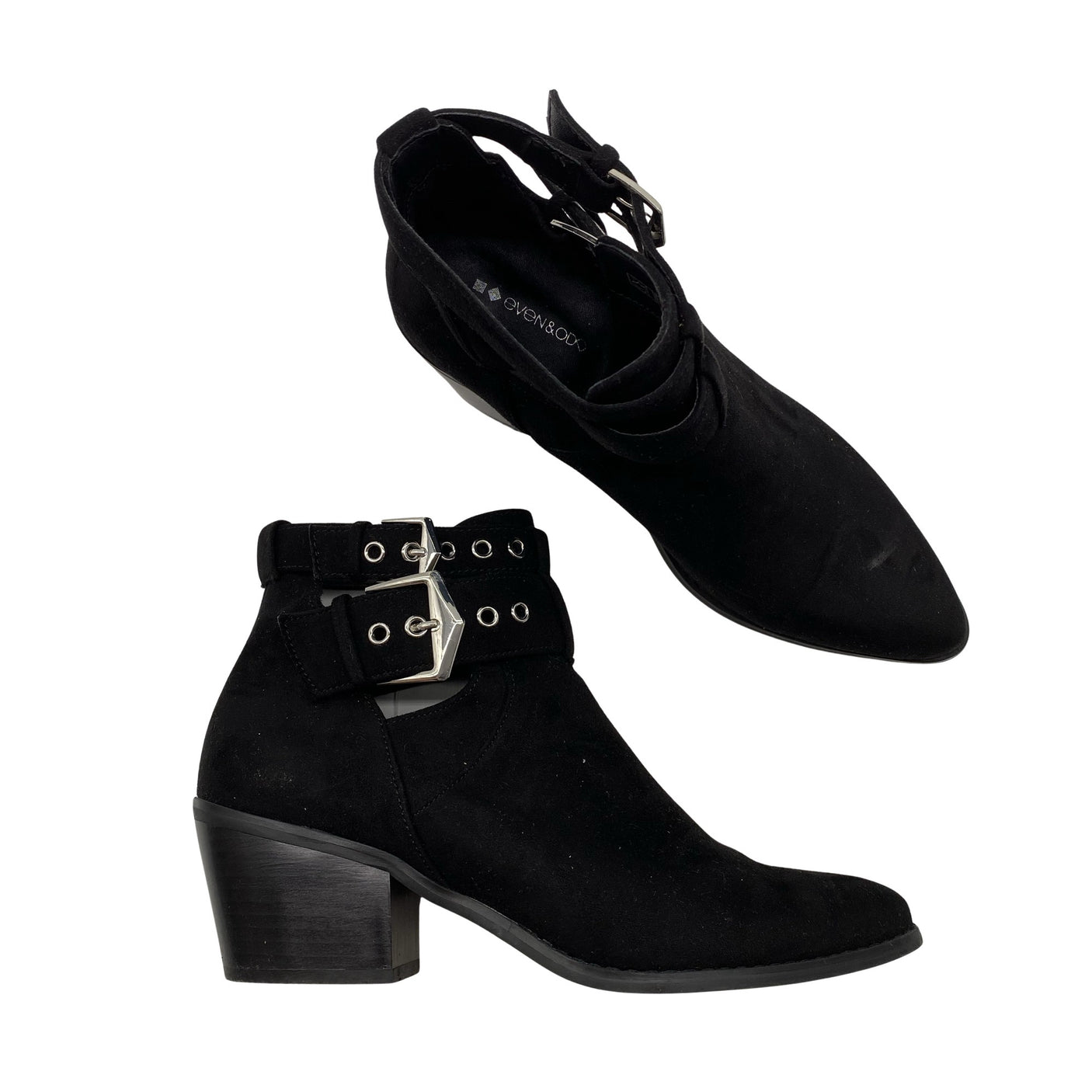 Unisex Even&Odd - Poolsaapad, suurus 38 - Must (1)