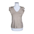 Unisex Nanso - Trikotaažist topp, suurus 34 - Beige ()